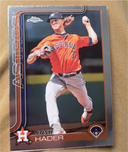 2025 Topps Chrome #295 Josh Hader — front
