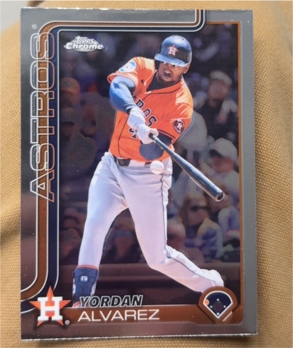 2025 Topps Chrome #267 Yordan Alvarez — front