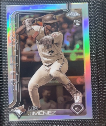 2025 Topps Chrome #276 Leo Jimenez — front