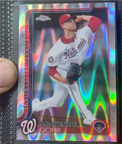 2025 Topps Chrome #160 Mackenzie Gore — front