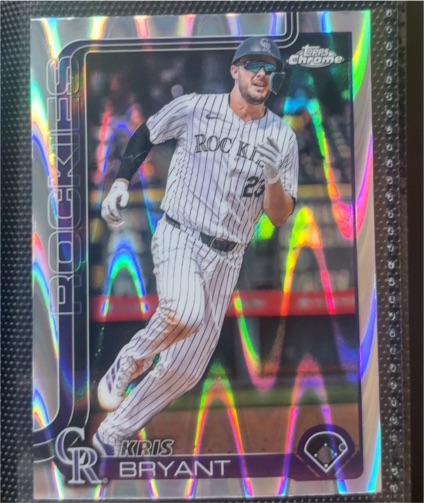 2025 Topps Chrome #248 Kris Bryant — front