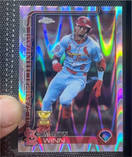 2025 Topps Chrome #22 Masyn Winn — front