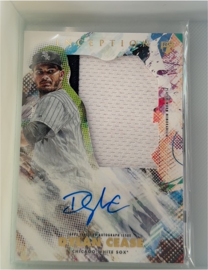 2020 Topps Inception #IAJP-DC Dylan Cease — front