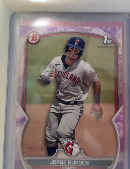 2023 Bowman #BP-98 Jorge Burgos — front