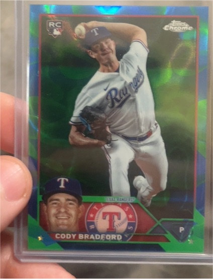 2023 Topps Chrome #RC Cody Bradford — front