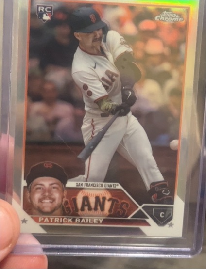 2023 Topps Chrome Update #USC217 Patrick Bailey — front