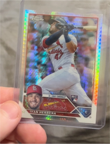 2023 Topps Chrome #177 Ivan Herrera — front