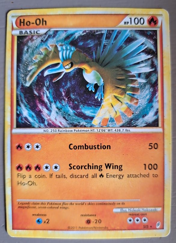 2011 Pokemon Call of Legends #5 Ho-Oh — front