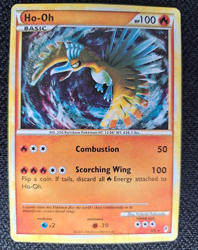 2011 Pokémon Call of Legends S15 Ho-Oh — front