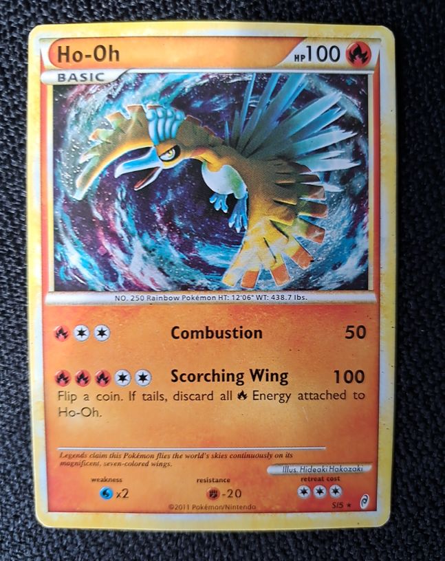 2011 Pokémon SL5 #Ho-Oh Call of Legends — front
