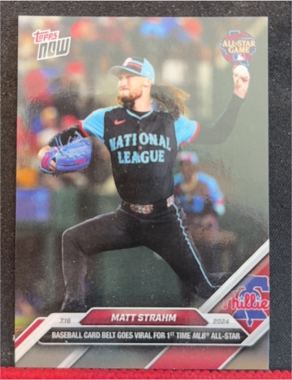 2024 Topps Now #441 Matt Strahm — front