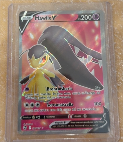 2022 Pokémon TCG Silver Tempest #178 Mawile V — front