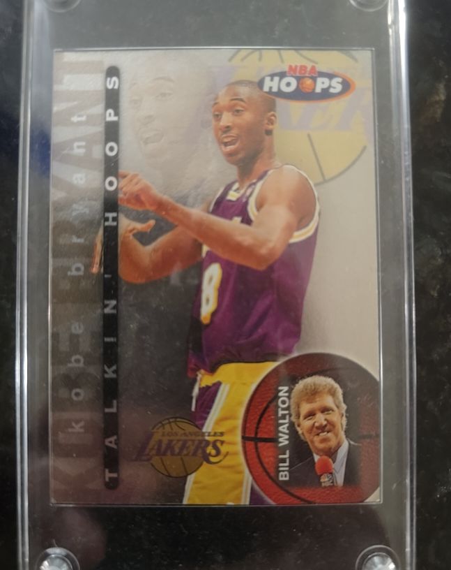 1997 Skybox NBA Hoops #15 Kobe Bryant Talkin' Hoops Bill Walton — front