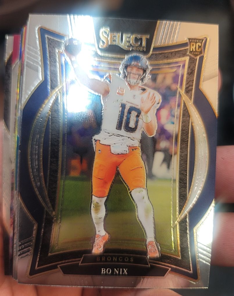 2024 Panini Select #30 Bo Nix — front
