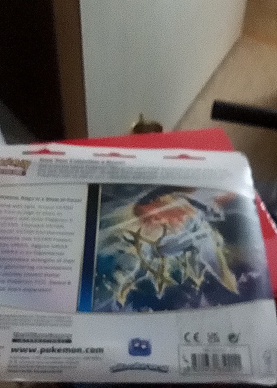 2003 Pokémon Ruby & Sapphire Game Boy Advance Box Back Cover — front