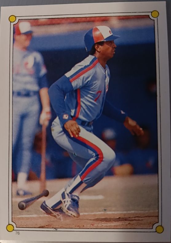 1987 Topps #76 Hubie Brooks — front
