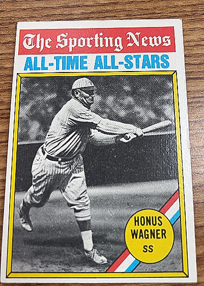 1976 Topps #344 Honus Wagner — front