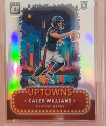 2024 Donruss Optic #1 Caleb Williams Uptowns Rookie — front