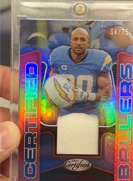 2023 Panini Certified Ballers #CBM-1 Austin Ekeler — front