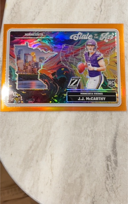2024 Panini Zenith #24 J.J. McCarthy — front