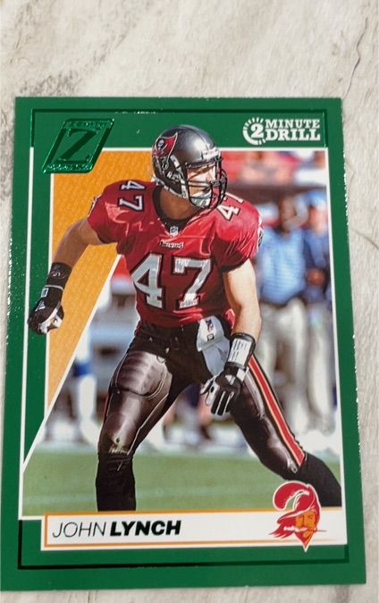 2024 Panini Zenith #95 John Lynch Two Minute Drill — front