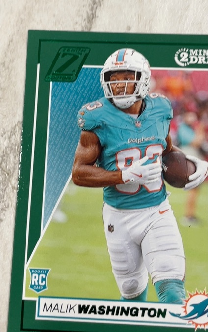 2021 Donruss #263 Malik Washington — front
