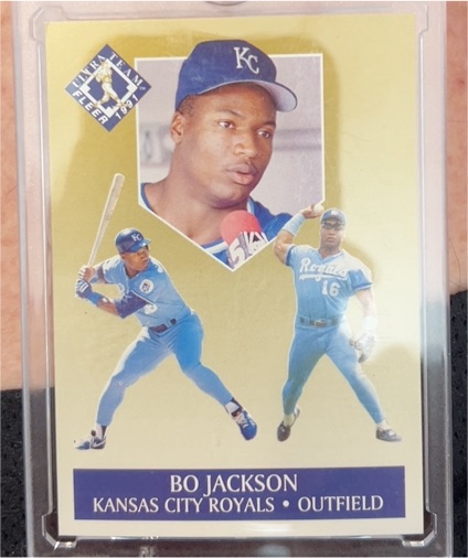 1991 Fleer Ultra Team #6 Bo Jackson — front