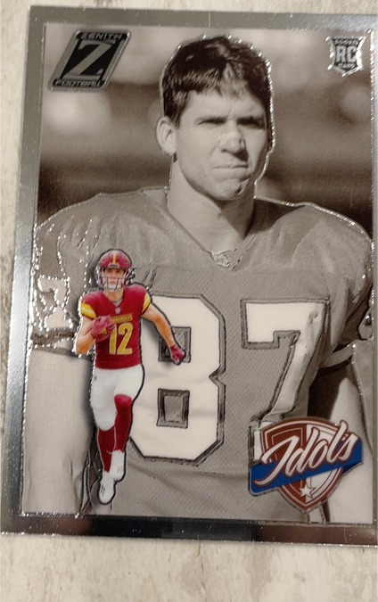 2024 Panini Zenith #14 Luke McCaffrey Idols Rookie — front