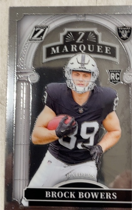 2024 Panini Zenith #8 Brock Bowers Z Marquee — front