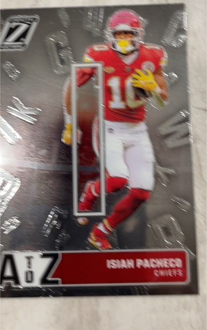 2024 Panini Zenith #9 Isiah Pacheco — front