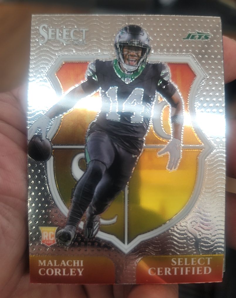 2024 Panini Select #24 Malachi Corley Select Certified Rookie — front