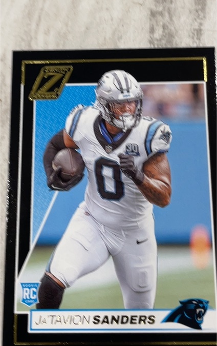 2024 Donruss #Ja'Tavion Sanders Carolina Panthers — front