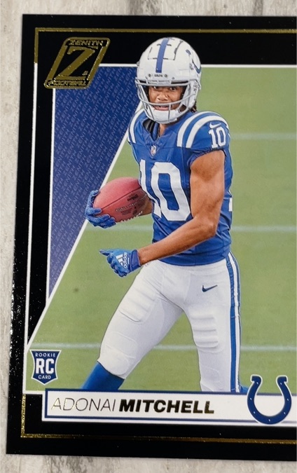 2024 Panini Zenith #103 Adonai Mitchell — front