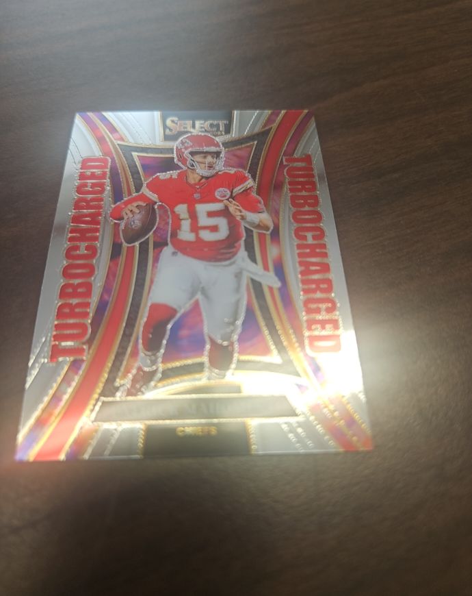 2024 Panini Select Turbocharged #1 Patrick Mahomes II — front