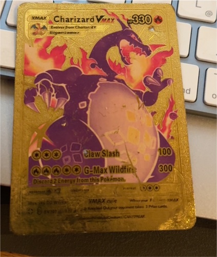 2020 Pokémon Sword & Shield Shining Fates #SV107 Charizard VMAX — front