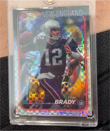 2024 Topps Chrome #120 Tom Brady — front