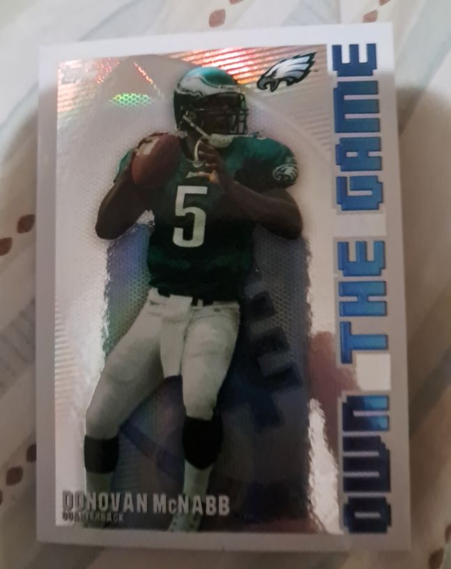 2003 Topps Own the Game #OTG9 Donovan McNabb — front