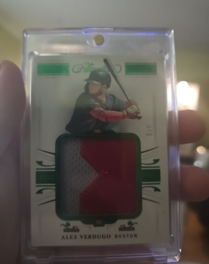 2020 Panini Flawless #5/6 Alex Verdugo — front
