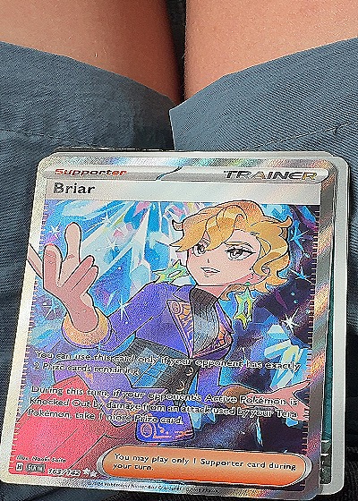 2024 Pokémon SV07 Stellar Crown #163 Briar — front