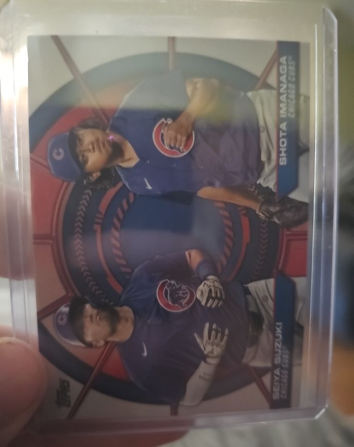 2025 Topps Series 2 #DD-7 Seiya Suzuki & Shota Imanaga — front