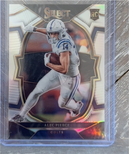 2022 Panini Select #45 Alec Pierce Rookie Card — front