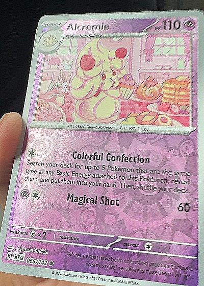 2024 Pokémon SV07: Stellar Crown #065 Alcremie — front