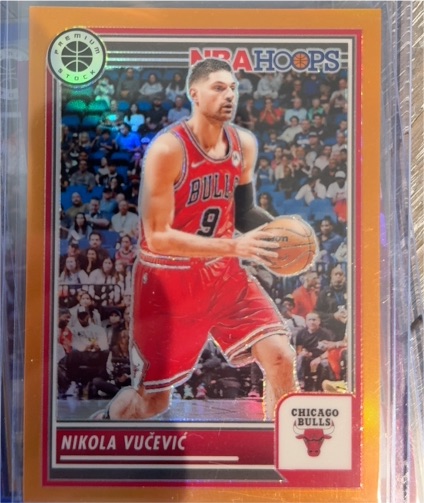2023-24 Panini NBA Hoops Premium Stock #16 Nikola Vučević — front