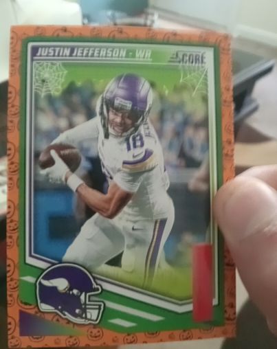 2025 Panini Score #230 Justin Jefferson — front