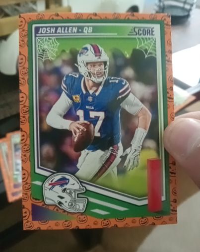 2025 Panini Score-A-Treat #17 Josh Allen — front