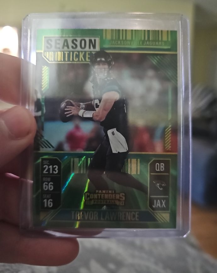 2024 Panini Contenders Season Ticket Trevor Lawrence — front