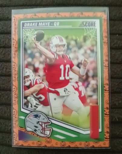 2025 Panini Score-A-Treat #27 Drake Maye — front