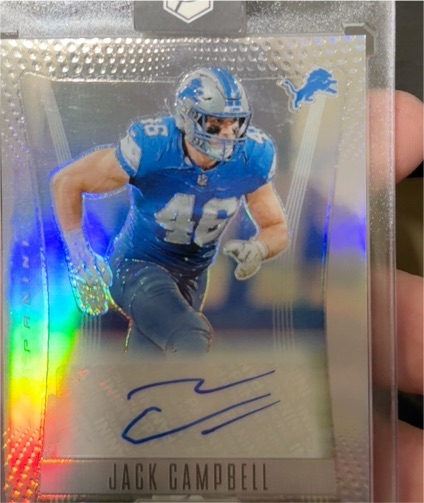 2024 Panini Prizm Deca #S-JCL Jack Campbell — front