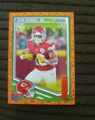 2025 Panini Score-A-Treat #278 Isiah Pacheco — front