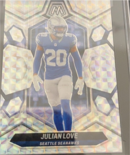 2024 Panini Mosaic #203 Julian Love — front